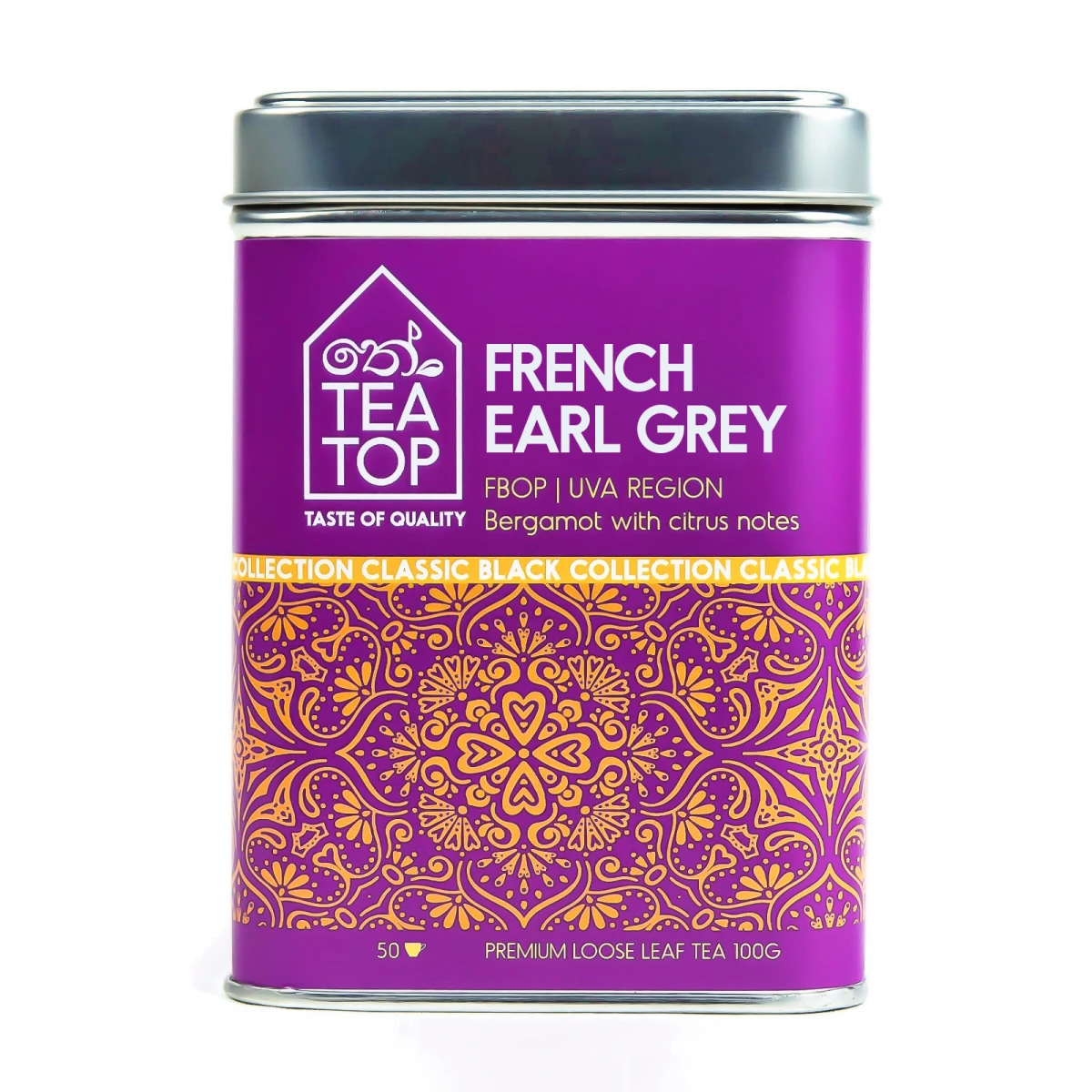 French Earl Grey Kandy  Tea Liquor