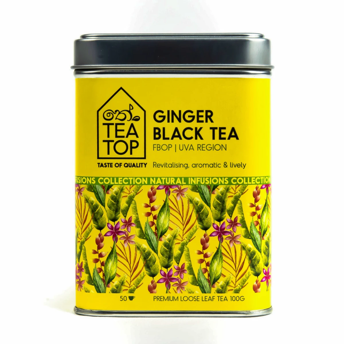 Ginger  Black Uva  Tea Liquor