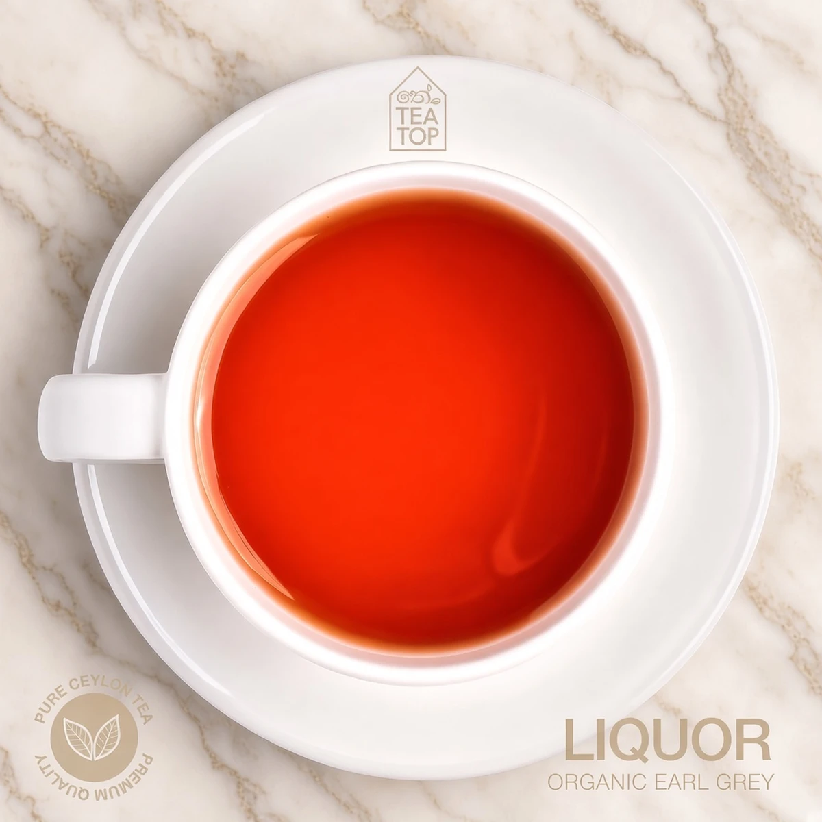 Organic Earl Grey tea — certified Idalgashinna FBOP with bergamot liquor
